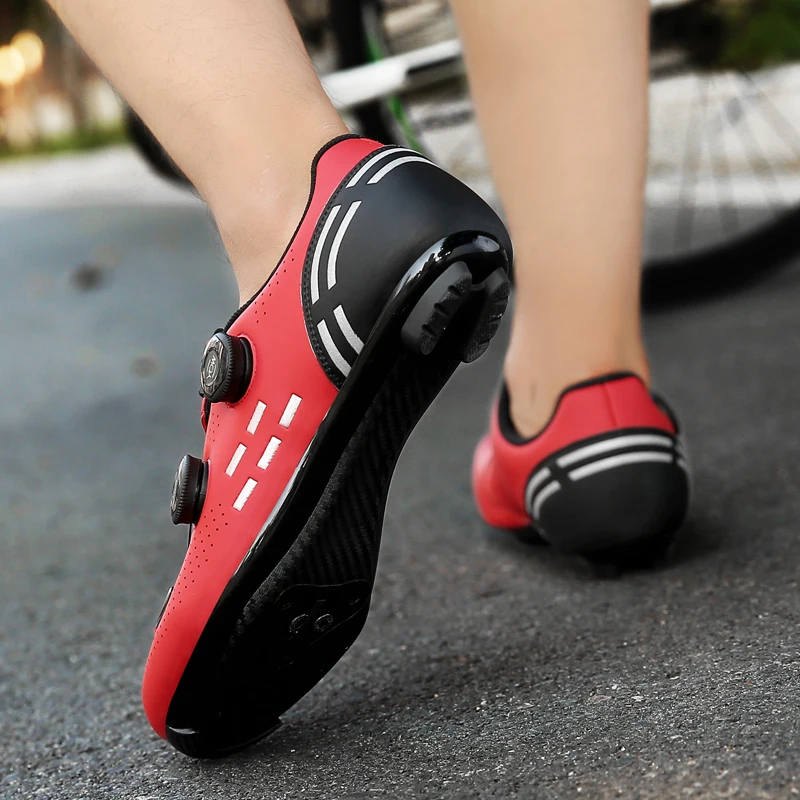 Hochwertige Fahrradschuhe Herren SPD selbstsichernde Rennrad-Sportschuhe Damen MTB Mountain rutschfeste Fahrradschuhe 36-47 – Detail 27