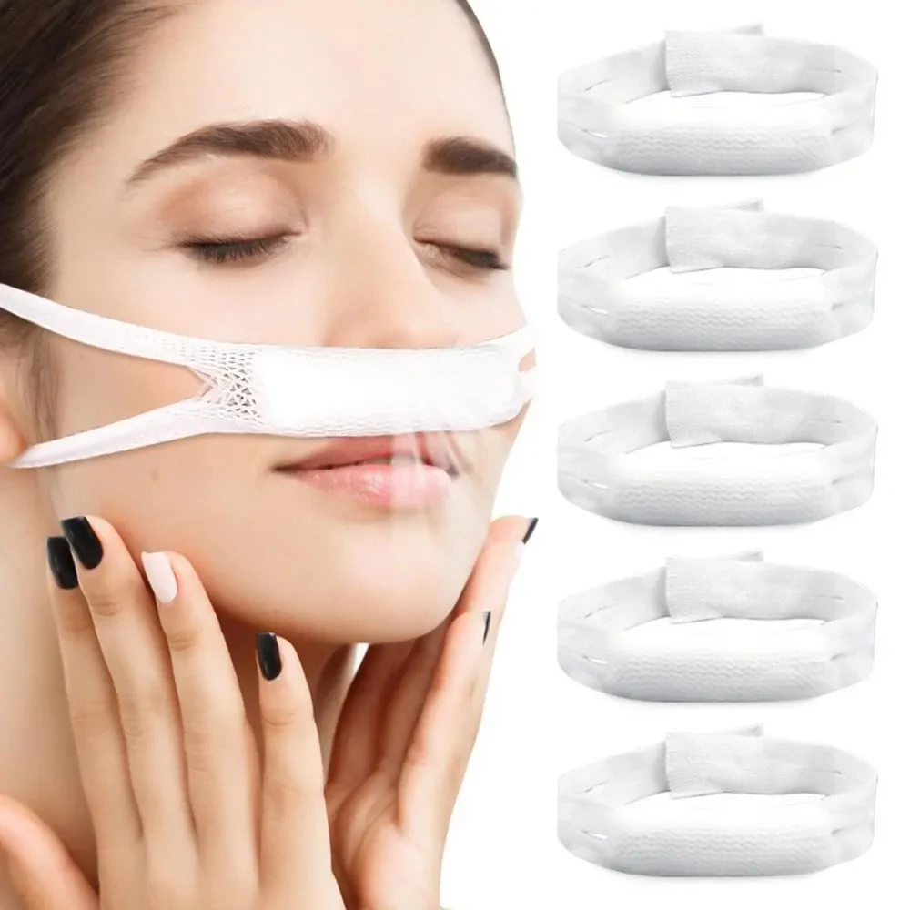 5-100PCS Breathable Elastic Nasal Bandage, External Nasal Bandage Elastic Bandage for Use After Nasal Surgery Dressing Rack