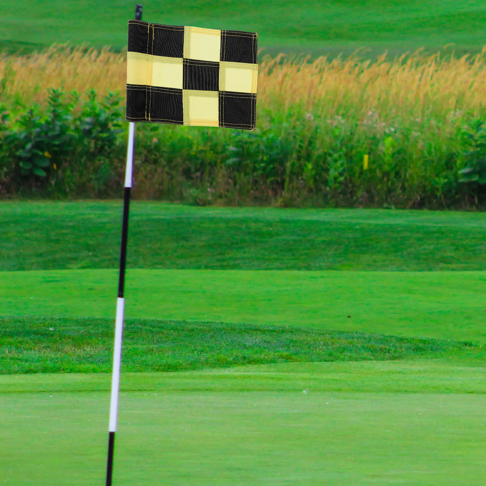 

Износостойкие портативные флажки для гольфа: тренировочные флажки для отработки патов, улучшающие точность попадания, для использования на открытых полях для гольфа