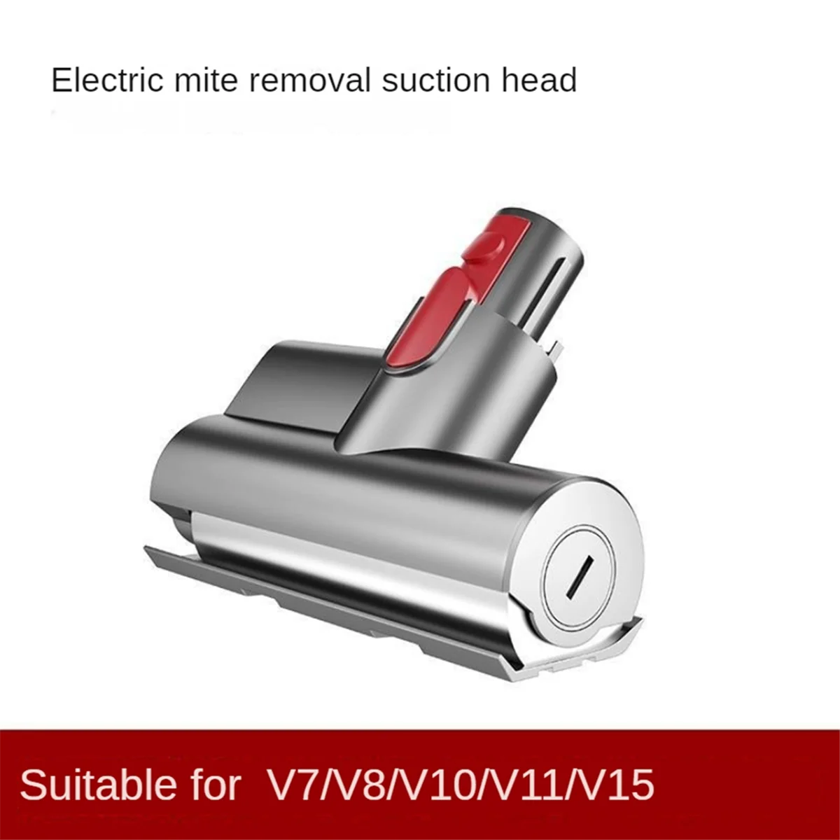 Mini Motorized Tool Brush Head for Dyson V7 V8 V10 V11 V15 Stick Vacuum Cleaner Mite Removal Suction Head ReplacementN02R