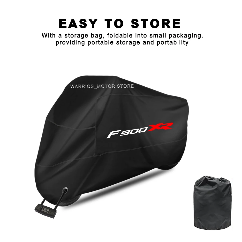 For F900XR F 900 XR Motorcycle Cover UV Protective Dustproof Snowproof Outdoors Rain Motorcycle Waterproof Cover 4