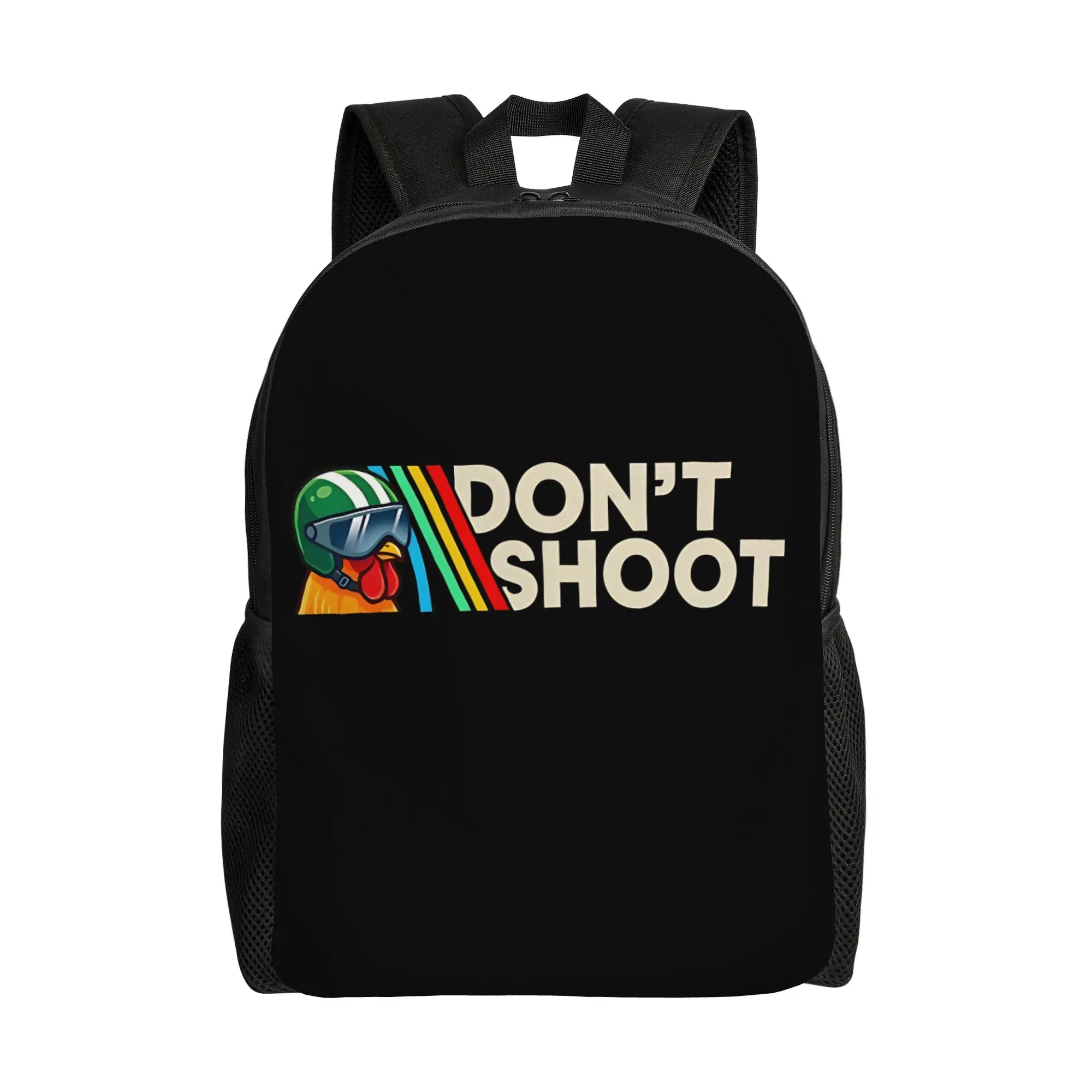 

DONT SHOOT Gaming Arc Raiders Dude I said friendly Backpack Travel Backpacks Unisex School Bags Designer Breathable Rucksack