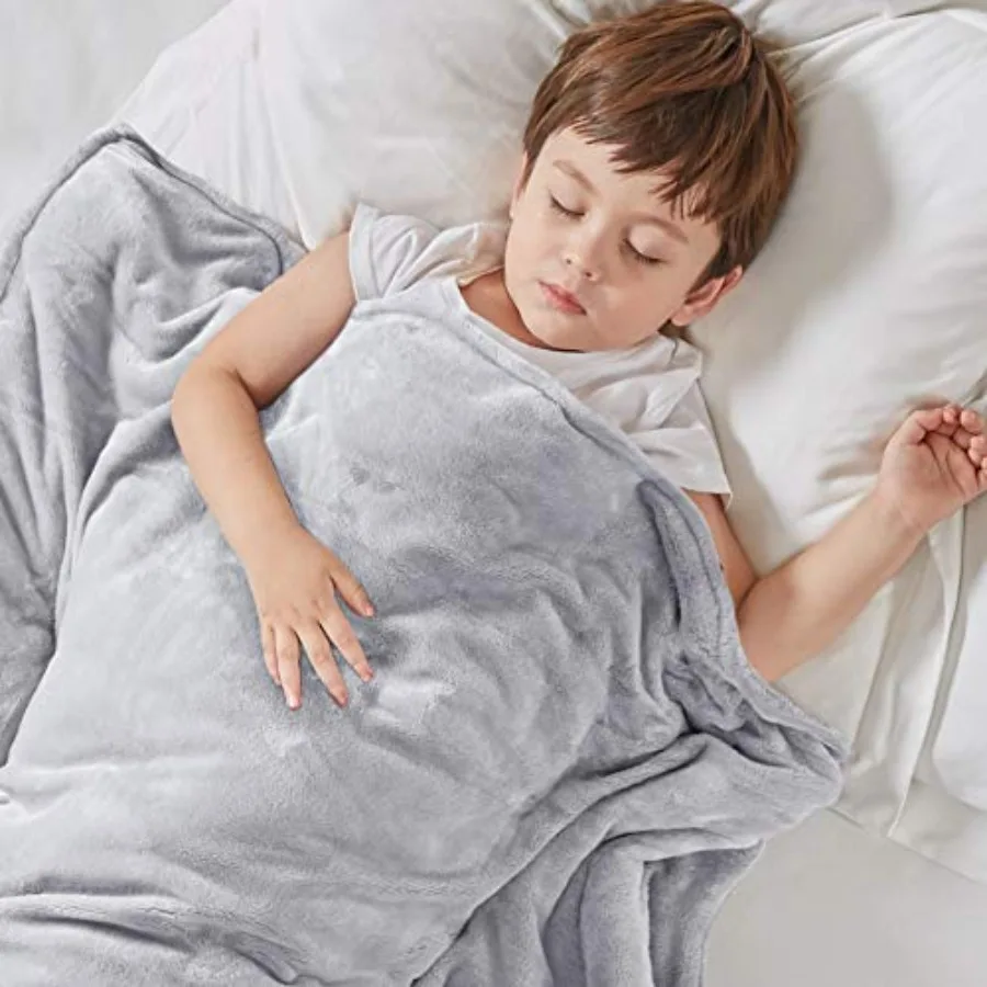 

Weighted Blanket 10 Lbs with Cover 1 x Cozyheat Minky Plush Removable Cover Included Micro Glass Beads Technology 41x60 10 lbs