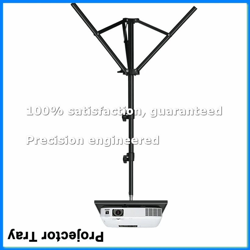Projector Tray Stand Lift Telescopic Rod Live Broadcast Tripod Camera Projector Holder-ELEC