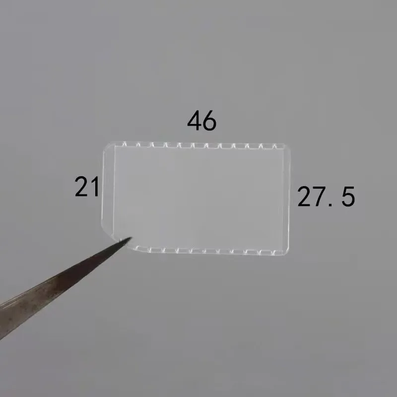 500pcs Glasses Display Label PVC Frosted Price Tag Optical Frame Jewelry Eyewear Eye Glasses Hanging Tag Holder