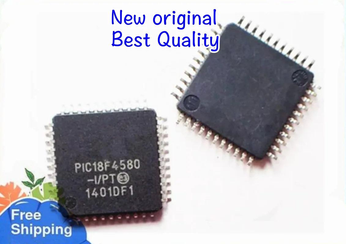 

2pcs-10pcs/lot PIC18F4580-I/PT PIC18F4580T-I/PT PIC18F4580 PIC18F4580-I QFP44