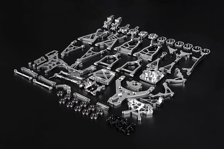 Conjunto de peças de atualização de liga de alumínio de usinagem CNC se encaixa em 1/5 ROFUN HPI BAJA