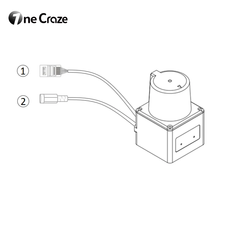 

Radar Industrial Safety Optical Module Distance Measuring Instrument 2D Lidar Sensor For Car