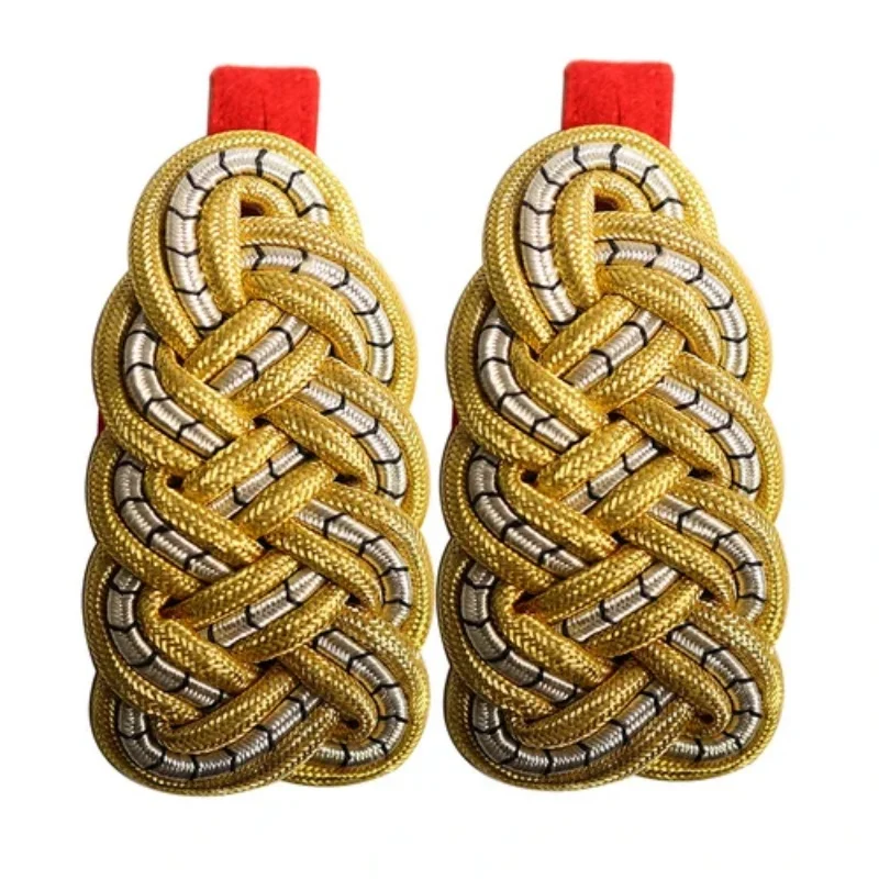 

German Military Shoulder Boards Insignia Epaulets Epaulettes Militar Accessories For Uniform Coat Decoration WWII WW2 Badge