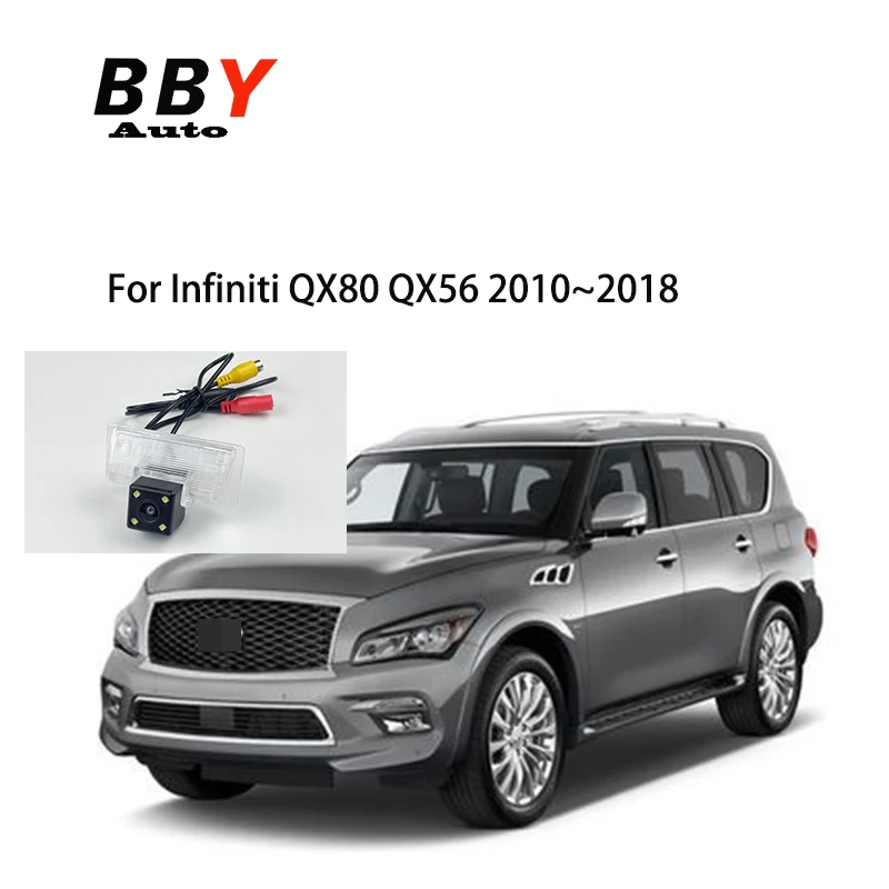 Rear view camera For Infiniti JX35 QX60 QX56 QX80 20110~2018 Car CCD Backup License Plate Reverse Camera