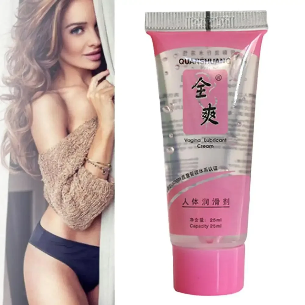 25ML Lubricating Gel Lubricant Adult Vagina Tighten Gel Professional Sex Lubricant Anesthesia Anti-Pain Sex Products