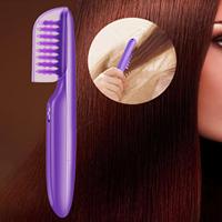 Electric Hair Brush Comb Natural Style Curly Thick Straightening Automated Anti