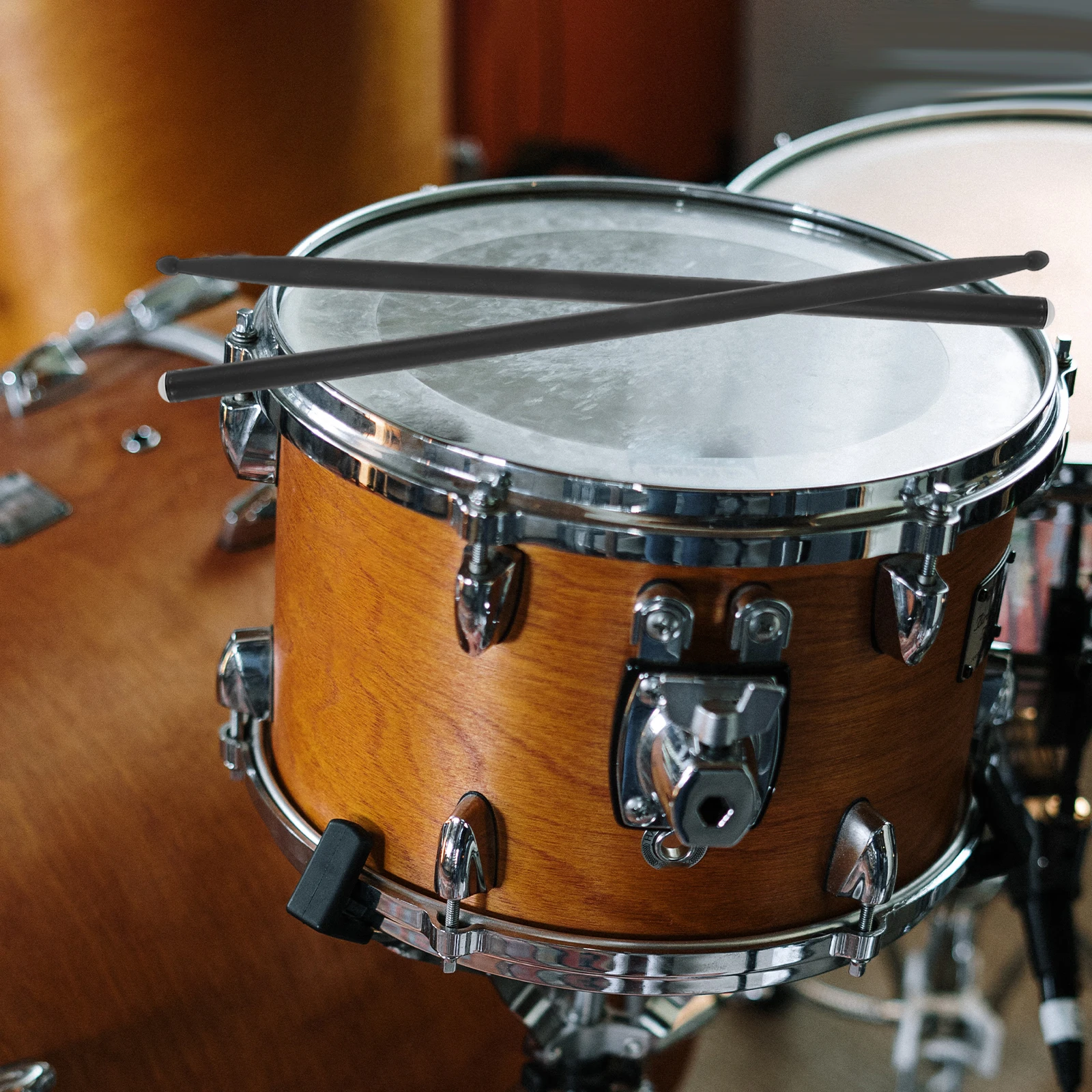 

4Pcs Carbon Fiber Drumsticks Lightweight Durable Sticks for Practice Performance Musical Instruments Drum Sticks