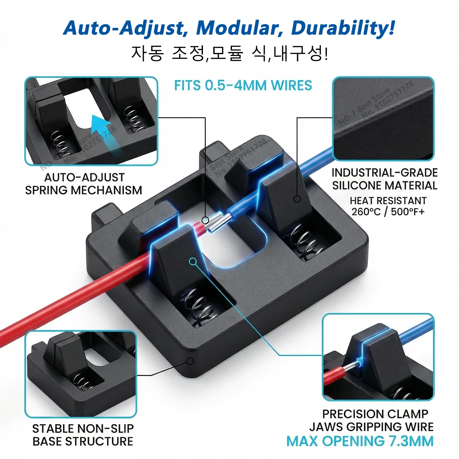 PCB Welding Fixture Tool, Adjustable Suction Bracket with Clamp Holder for Motherboard Soldering Aid and TIG Welding Equipment view 5