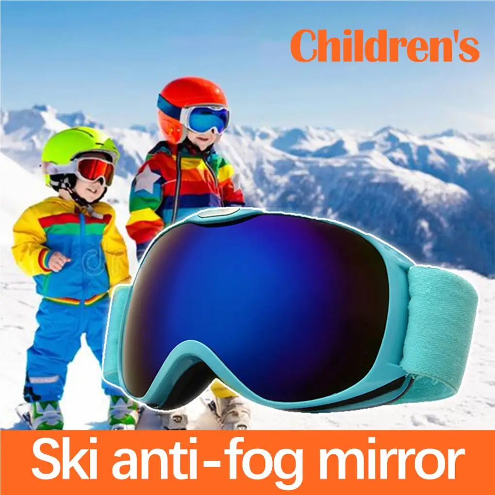 Snow Skiing Goggles Windproof Sandproof UV Protection Parachute Glasses Eye Protection for Adults And Children Universal