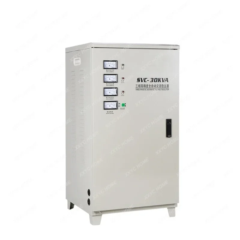 Series 30 Kva 30KVA Automatic Ac Servo Voltage Stabilizer / Regulator For 220/230 Volts 50hz 60hz