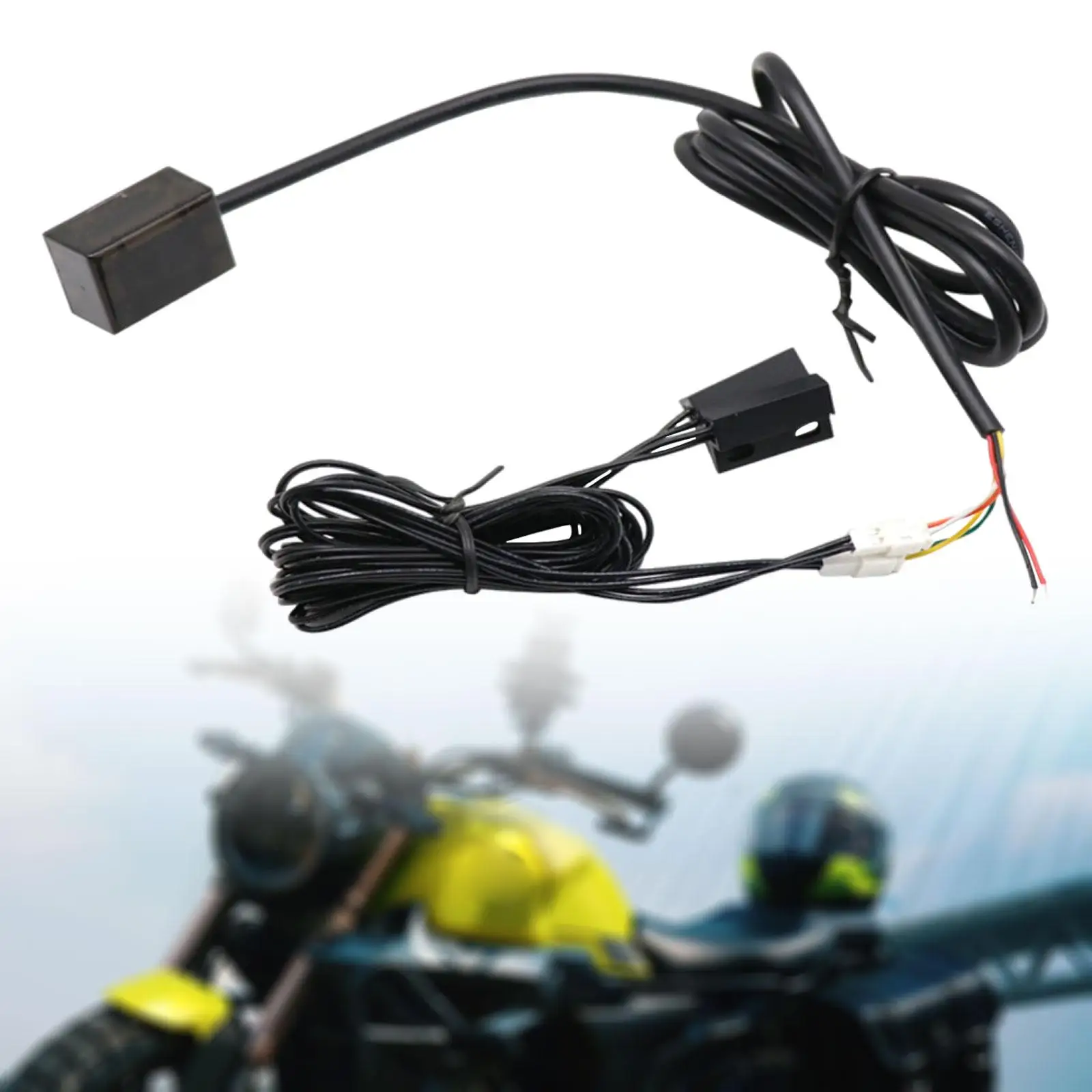 Universal Motorbike Gear Indicator Digital LED Screen Fast Response Waterproof Plastic Accessory for Daily Commute