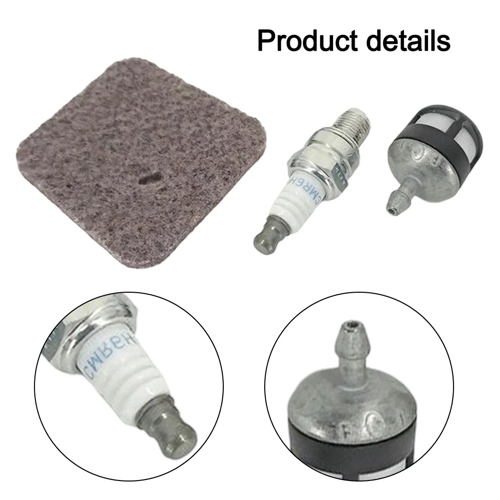 

Replacement Air Filter Kit Compatible With 46 HS45 Hedge Trimmer Oil Filter Spark Stopper Garden String Trimmer Accessories