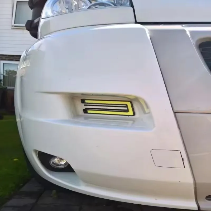 Car Daytime Running Lights Lamp For Fiat Ducato Citroen Relay Peugeot Boxer Daytime Light Motorhome DRL Car Accessories