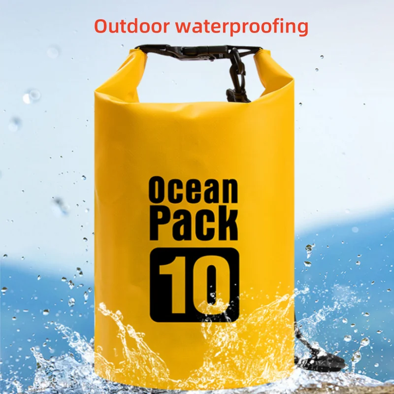 ISURE MARINE Outdoor PVC Waterproof Bag Single Shoulder Swimming Bag Multi Functional Beach Drifting Sports Backpack