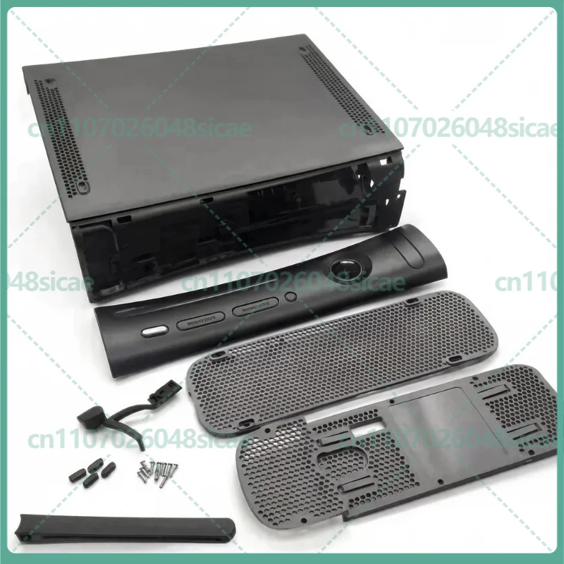Full Replacement Housing Shell For Original Fat Xbox360 Single 65nm Dual 65nm Console With Screws Stickers Repair Case Parts