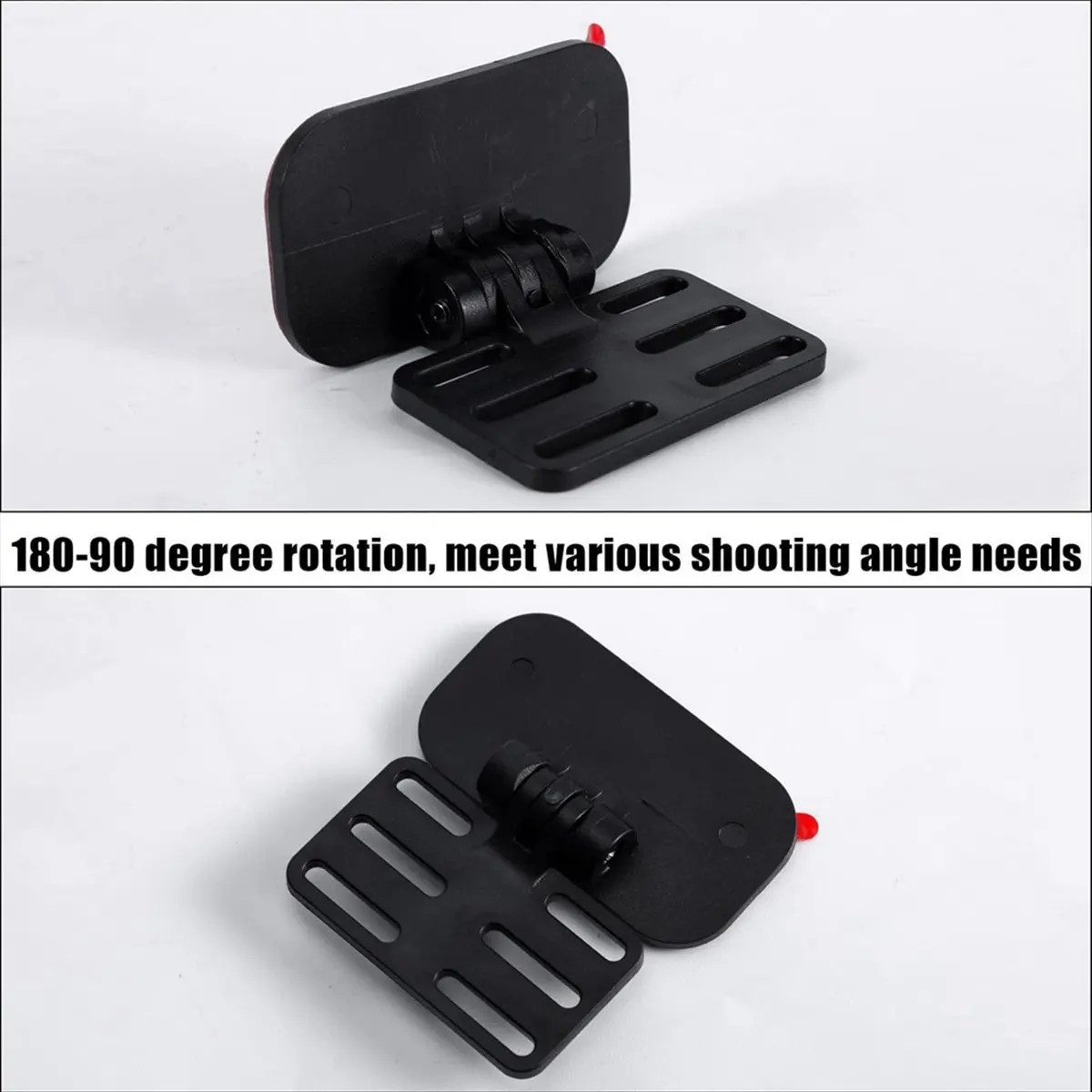 #68A Rear Camera Holder,Adhesive Backup Camera Mount Dash Cam Mirror Mount,Rear Camera Holder,(Black)