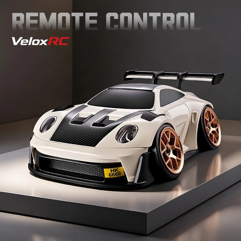 1/28 In Stock Full Scale Q Version Rc Drift Car Desktop High‑Speed 4wd Remote Control Car Toy 4wheel Drive Model Adult Gift
