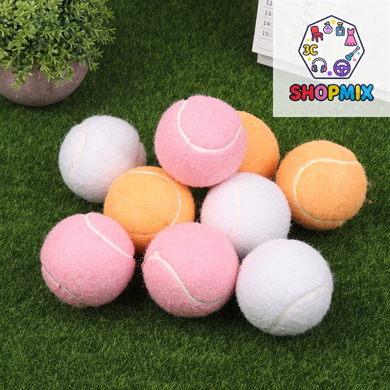 

1/3 шт. теннисные мячи, износостойкие высокоэластичные тренировочные мячи, 65 мм, женские прочные тренировочные теннисные мячи для начинающих для клуба