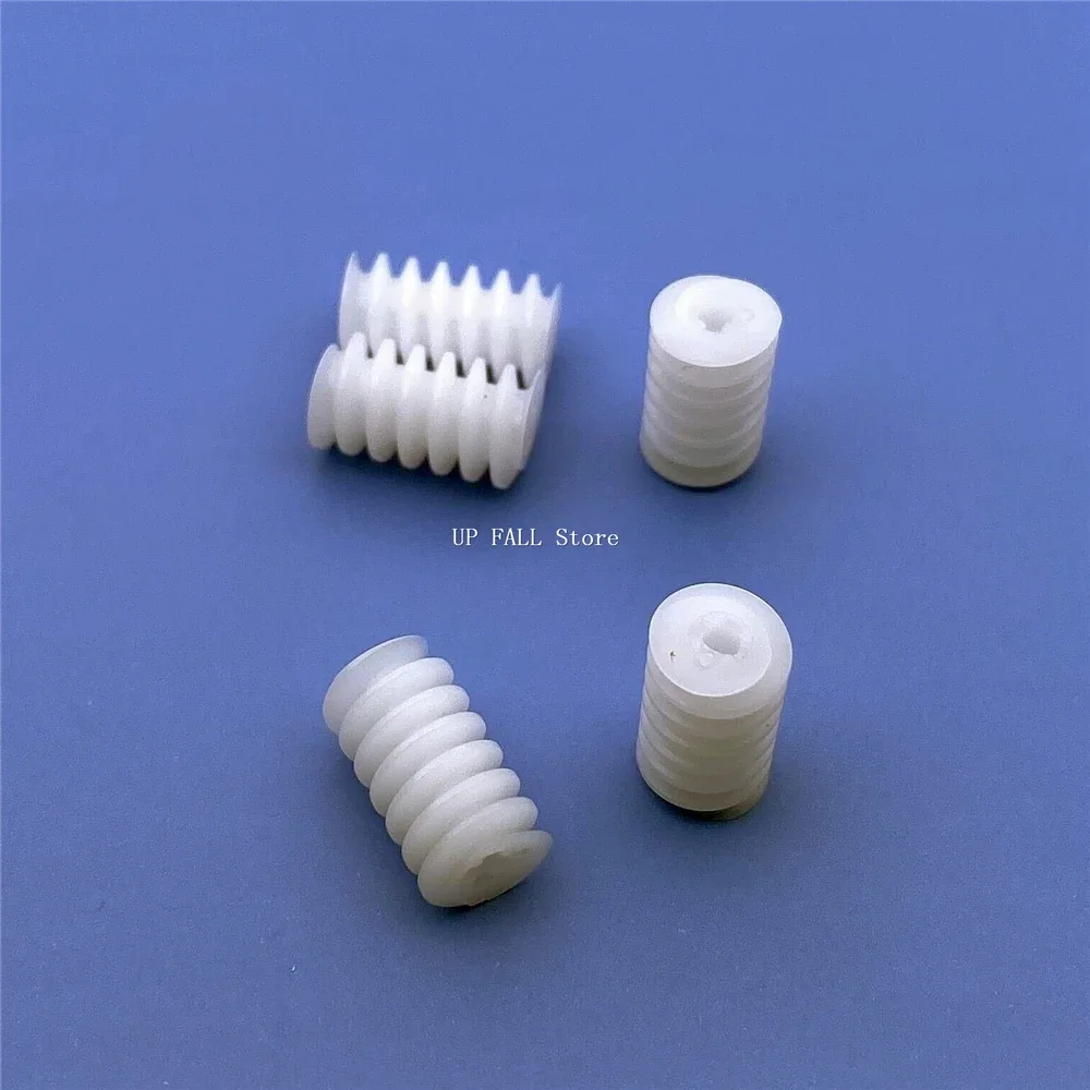 

0.6M 2MM Plastic Worm Reduction Gear 7.2mm*12.5mm DIY Model Toy Spiral Accessories