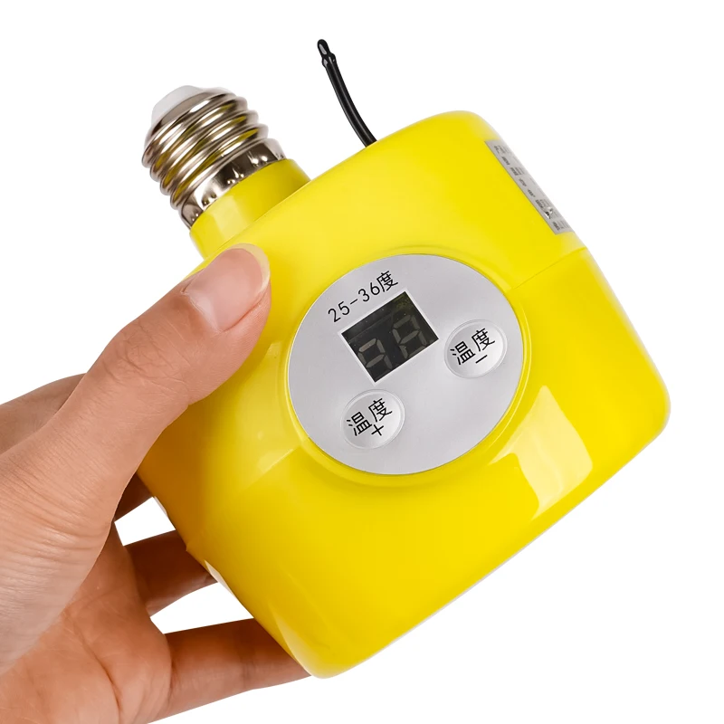 Neue 220V 150W Heizlampe mit Thermostat-Temperaturregler, Heizgerät für die Tierhaltung, Wärmelampe für Hühner, Ferkel, Hunde und andere Haustiere. – Detail 14
