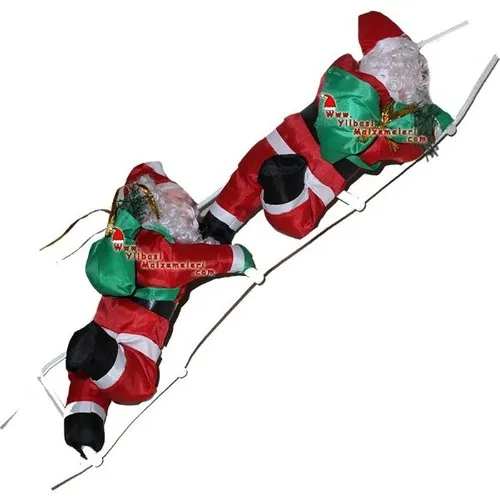 Pandoli Ladder Escalating Christmas Father 'S 2'li 30 cm