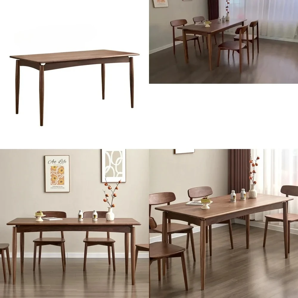 2024 Innovative Design Solid Wood Kitchen Accessories for Table Conference Table Home Office Furniture Dining Room Decor