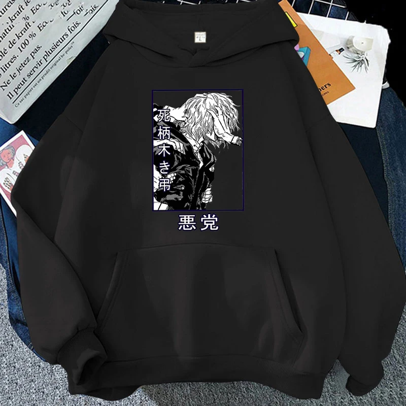 Funny Anime Shigaraki Tomura Print Hoodie Fashion Women Men Casual Pullover Hoodies Ladies Sweatshirt