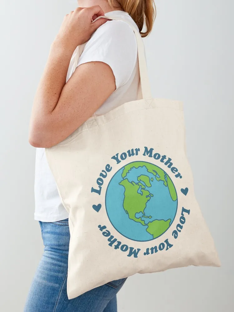 

love your mother Tote Bag Canvas stote bag eco bag folding Big