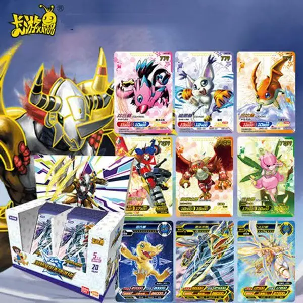 New Digimon Legendary Edition Trading Card Packs Featuring Classic Characters Like Agumon Gabumon Perfect for Anime Collectors