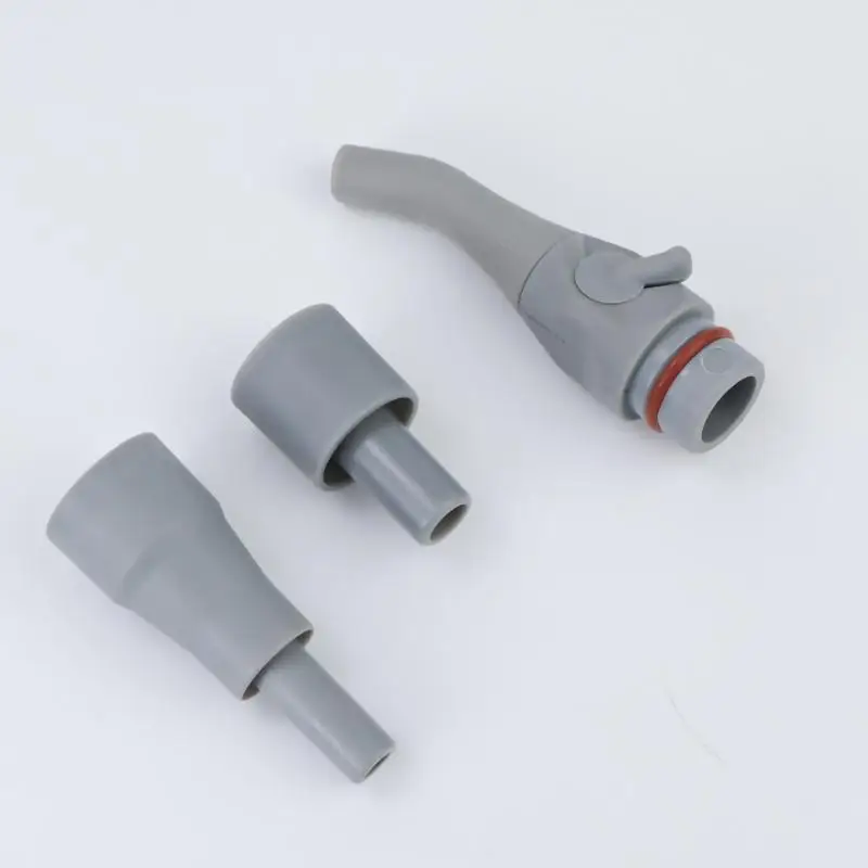 1 Stück Dentaler Universeller Speichel-Saugnapf mit Drehkopf, Zubehörteile, Autoklavierbarer Schwach-/Stark-Sauggriff für Durr – Detail 9
