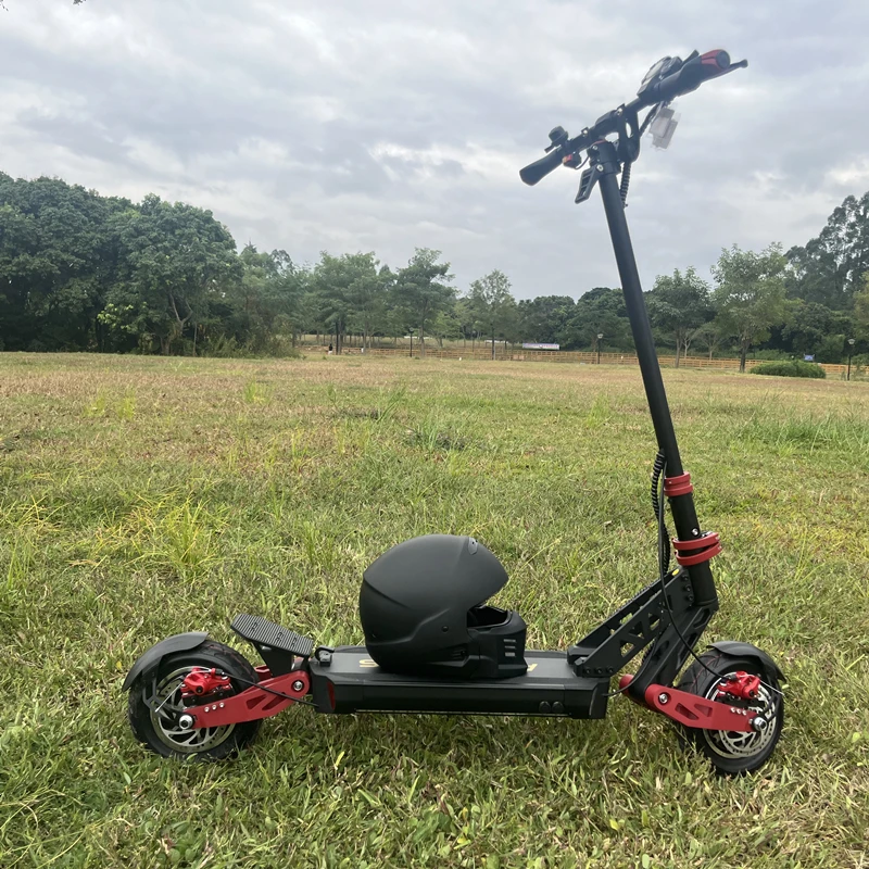 Ecorider T10 Folding small mini Electric Scooter 52v18a dual motor 10inch Commuting Scooter Commuter electric vehicle adult