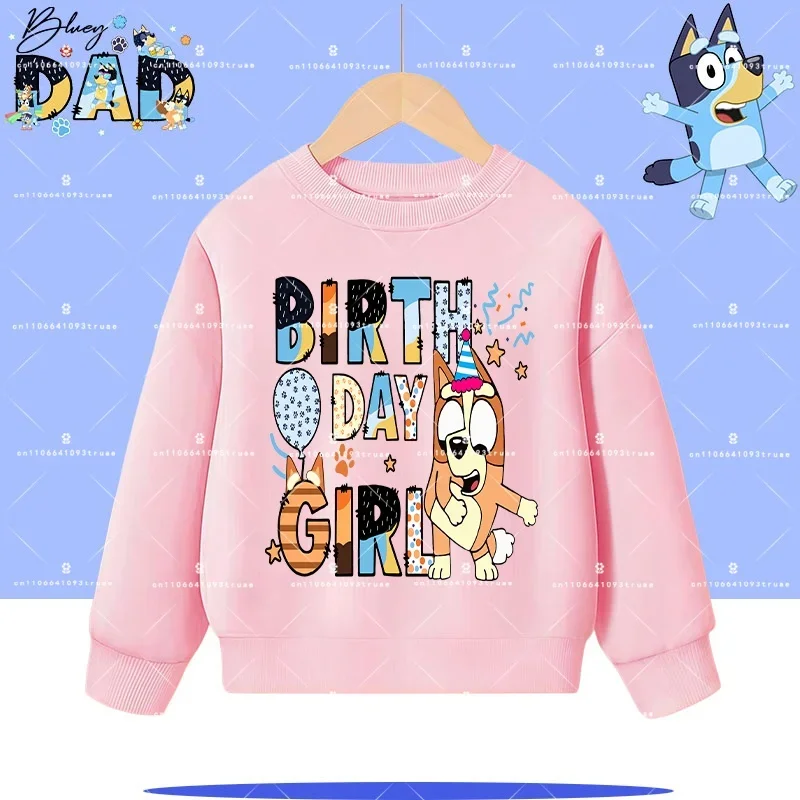 

Детская рубашка с капюшоном Bluey с мультяшным принтом, новинка 2026 года, спортивная одежда для мальчиков, повседневный топ, рубашка с длинными рукавами на весну-осень