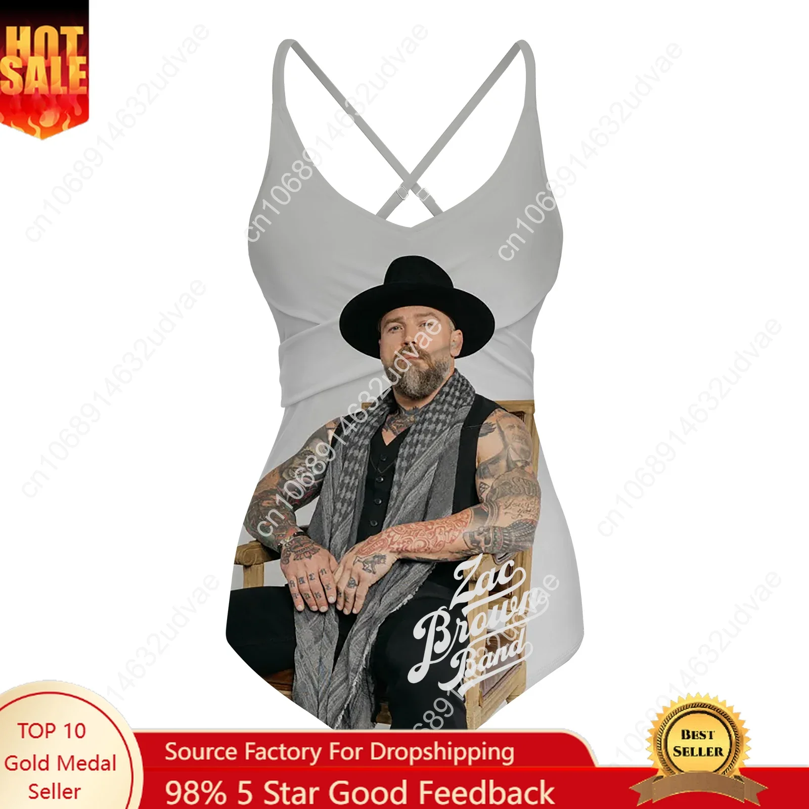 

Женский купальник-бикини Zac Brown: персонализированный, сексуальный, для вечеринок у бассейна и пляжа, летний, на заказ