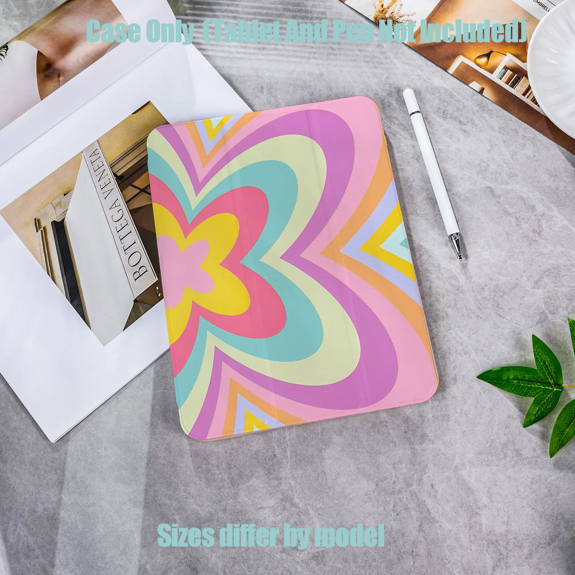 Shockproof TPU Tablet Protective Case with Pencil Holder Auto Sleep Wake for Apple /Samsung/Xiaomi/Redmi/Huawei/Honor