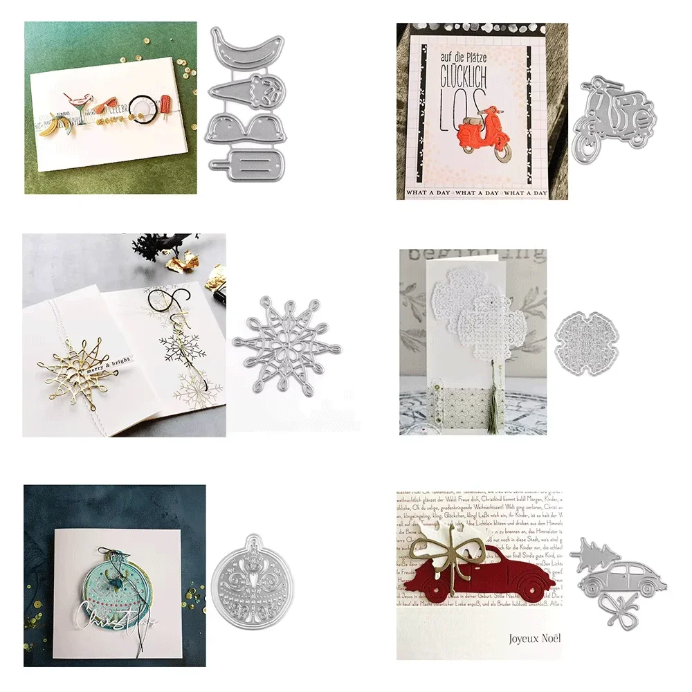

Fruit Metal Cutting Dies Vehicle Heart Embossing Diecut 2024 New For DIY Card Making Scrapbooking Crafting Supplies