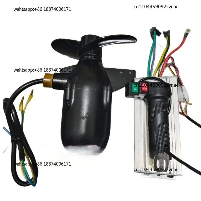 Underwater propulsion rubber boat waterproof motor tourist brushless motor assault ourist kadin boat underwater