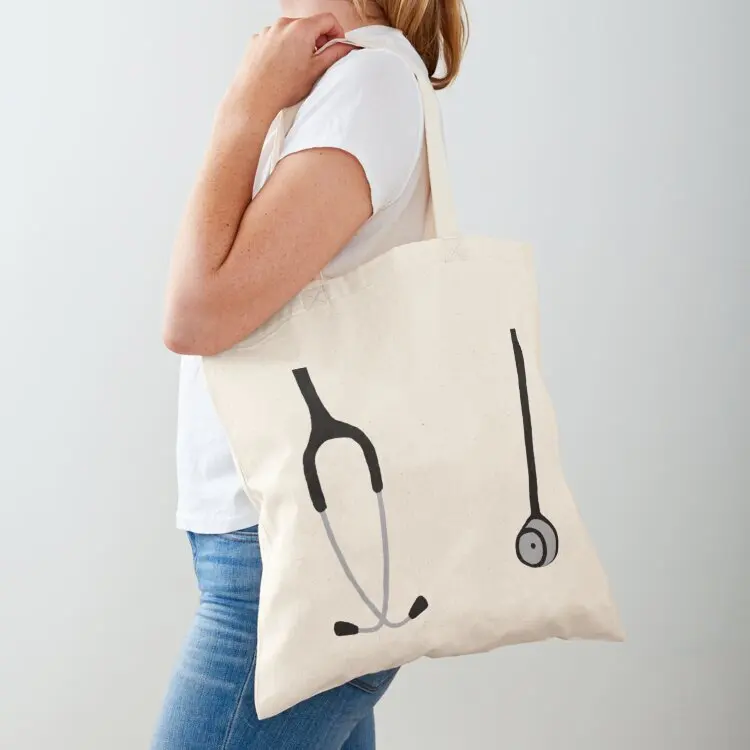 

Stethoscope Essential Tote Bag Canvas stote bag Woman shopper bag hand bags women