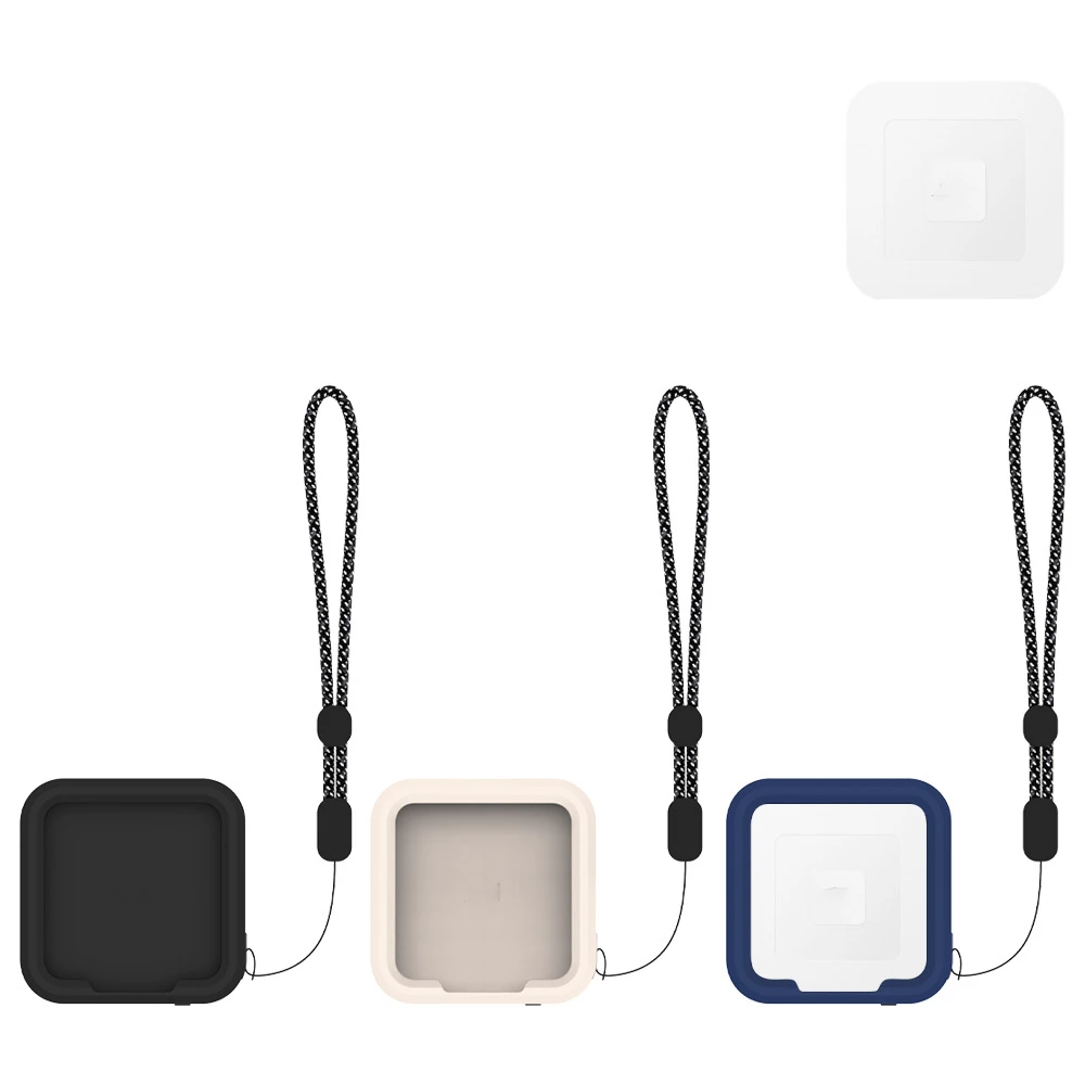 Anti-Lost Protective Cover Case for Square Reader 2nd Generation Silicone Anti-Scratch Shockproof Cover with Lanyard
