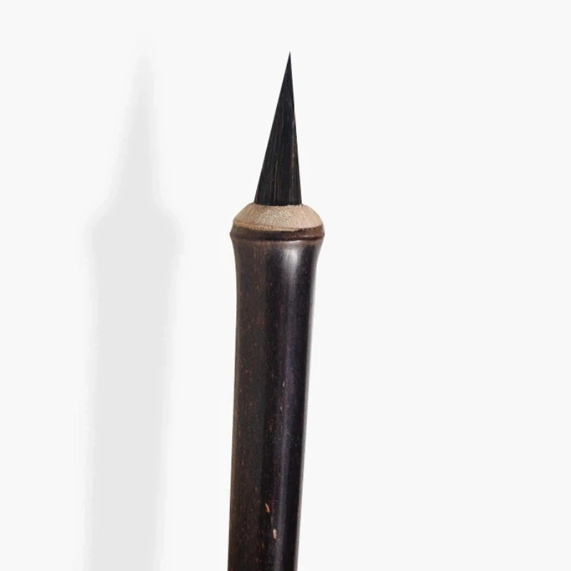 Chinese Calligraphy Brush Rabbit Hair Brush Writing Slender Gold Script Practice and Traditional Painting Brush Calligraphy Tool
