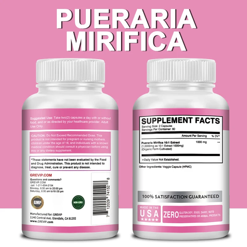 Pueraria Lobata Supplements – Firming The Body and Promoting Women’s Health