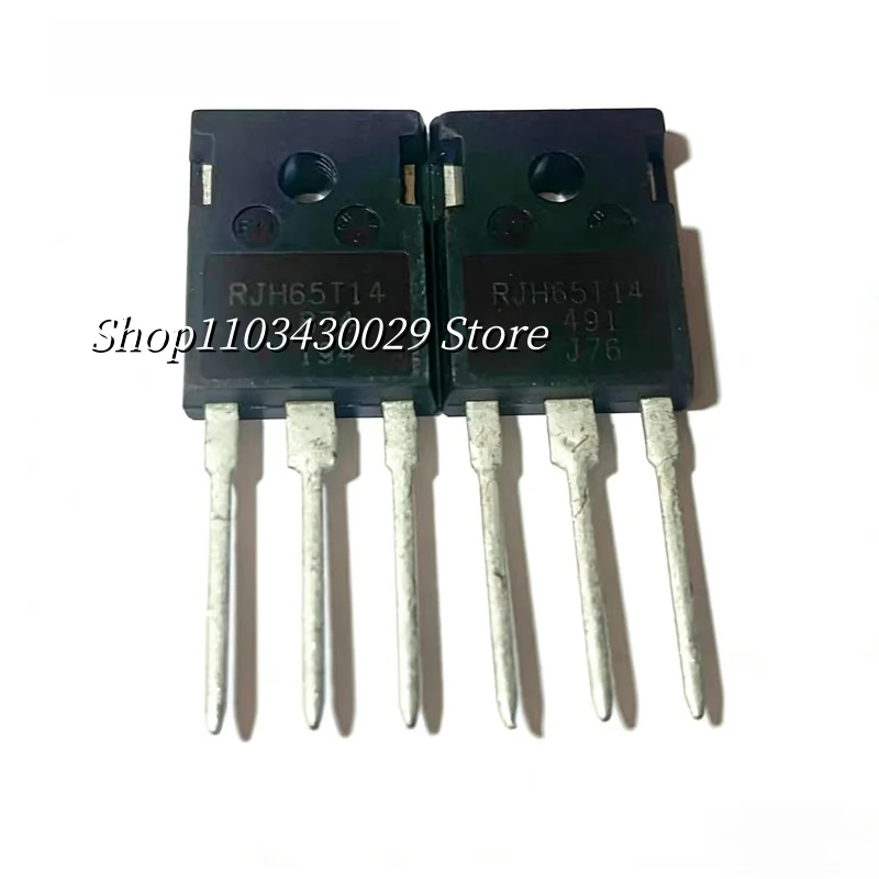 10Pcs New Original RJH65T14DPQ RJH65T14 TO-247 50A 650V IGBT Power Tube