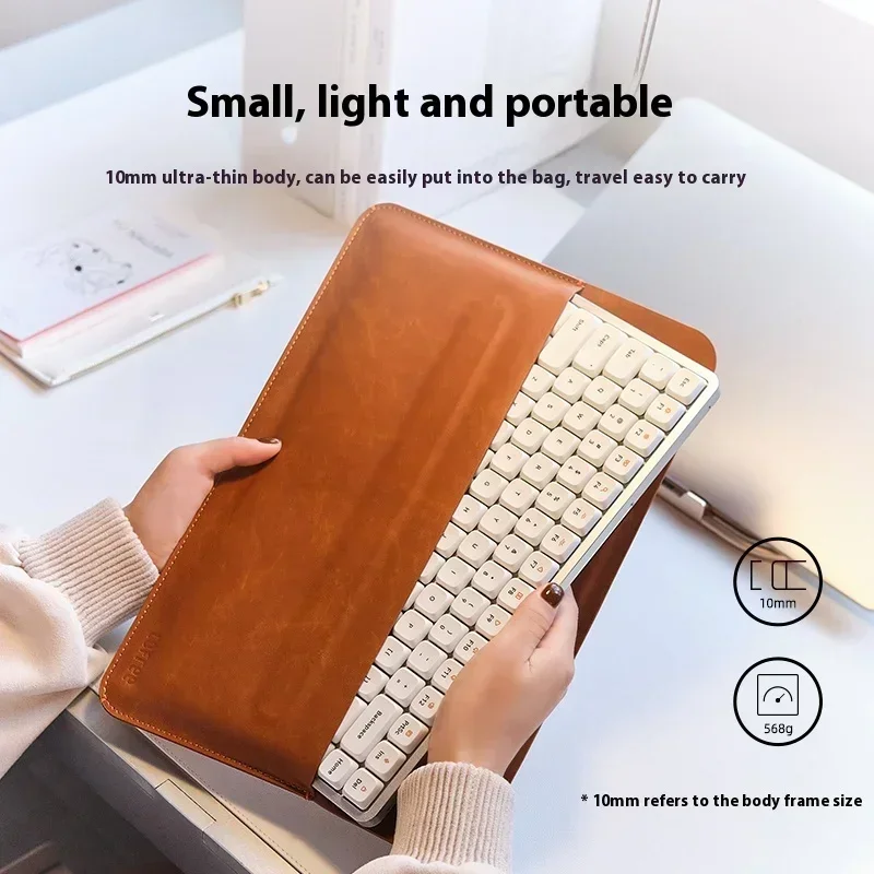 Lofree Flow Low Profile Mechanical Keyboard Dual Mode Wireless Bluetooth RGB Gasket Portable for Gamer Laptop PS4 IPhone IPad