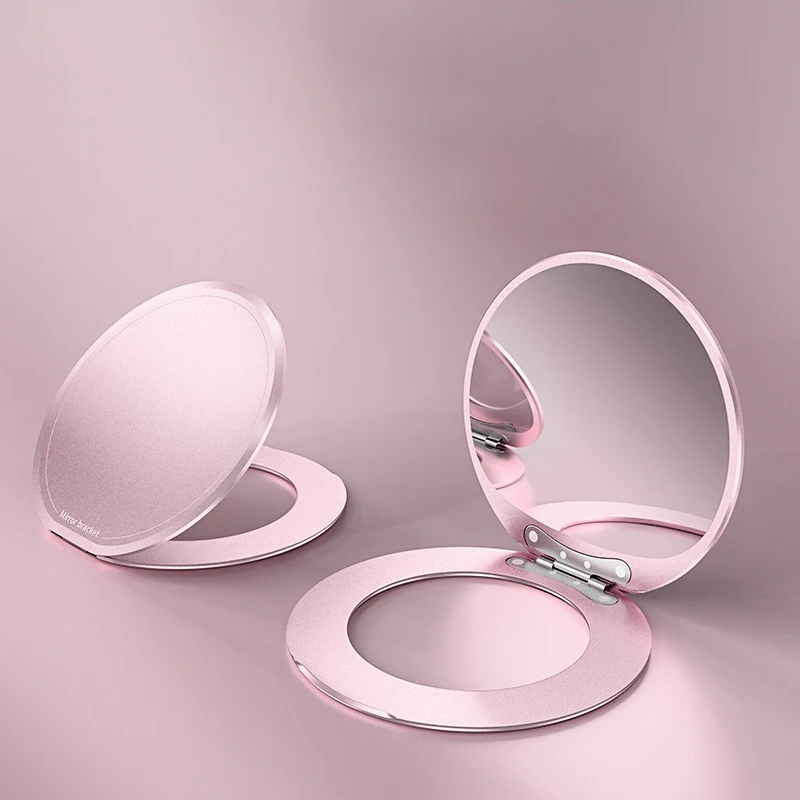 

Ultra Thin Rotatable Portable Invisible Back Sticker Multi Function Magnetic Phone Makeup Mirror Holder Stand Universal
