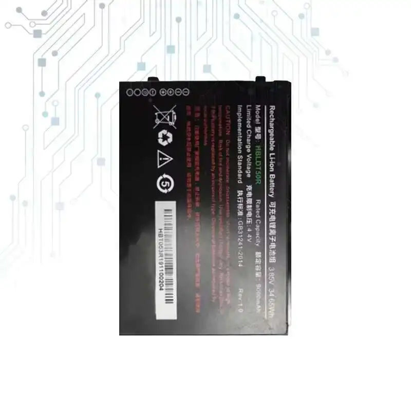 

For Urovo DT50D Rfid Data Collection Terminal HBLDT50R Premium Replacement Rfid Data Collection Terminal Battery Durable 9000mAh
